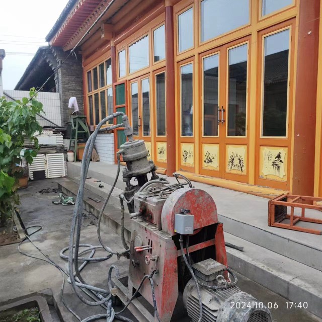 船山房屋地基沉降注浆加固施工